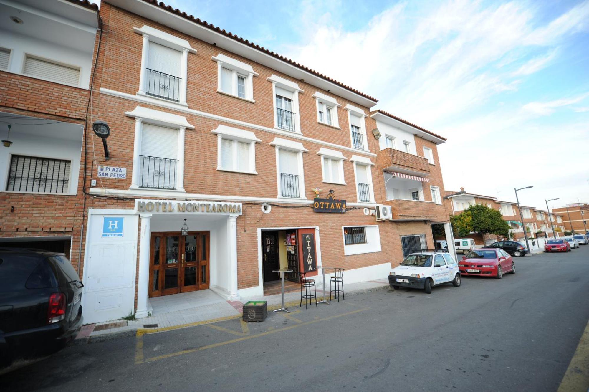 Hotel Montearoma Valverde del Camino Exterior photo